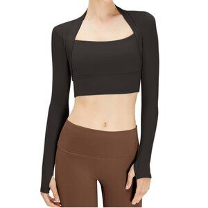 MICOSON (Size S) Halter Neck Workout Top